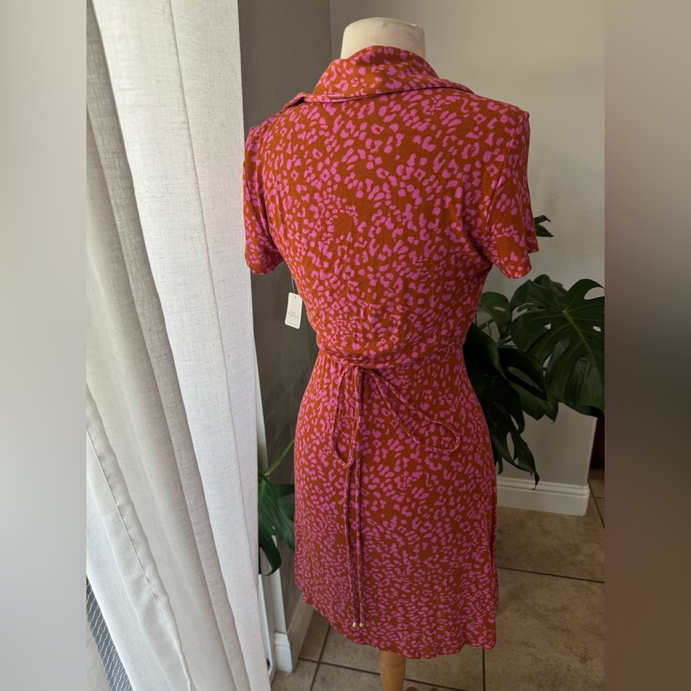 NWT Free People Mini Dress Red Floral Minidress‎ - Picture 4 of 4